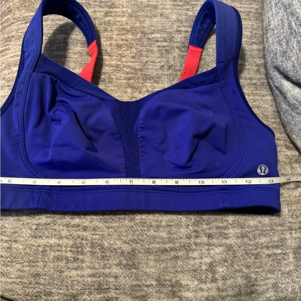 Purple Lululemon Sports Bra with Pink Accents - Picture 5 of 5